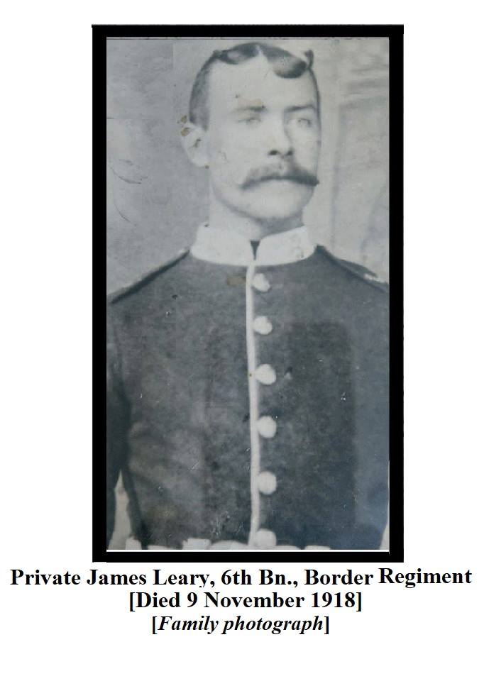 James Leary Database Cleator Moor World War One Project