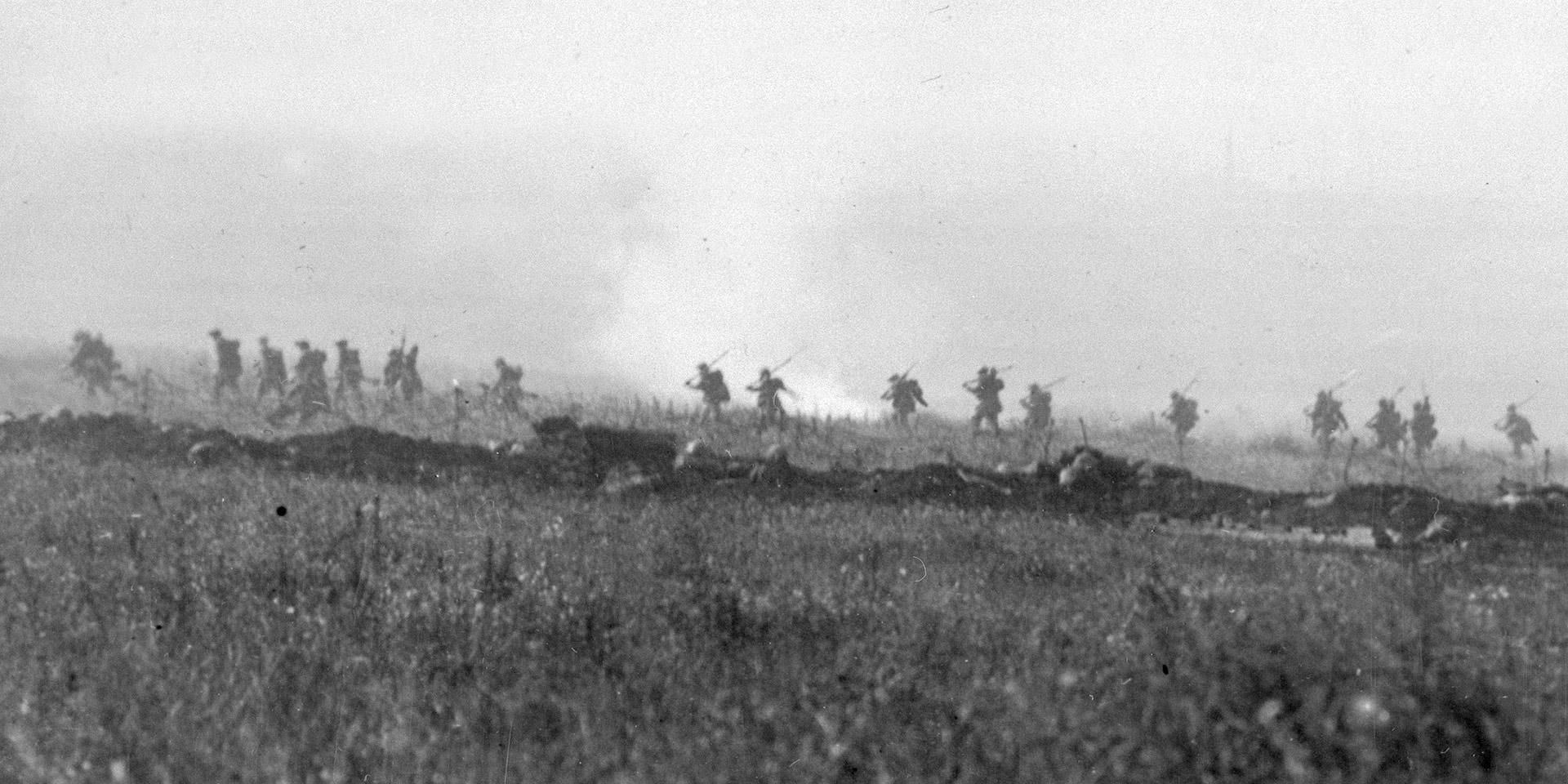 The first day of the Battle of the Somme 1st July 1916